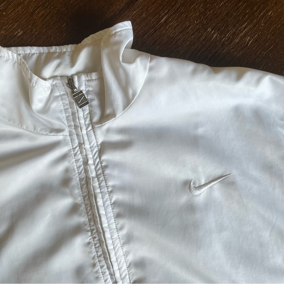 NIKE | 90’s Vintage Women’s Windbreaker Jacket White M - Picture 5 of 8